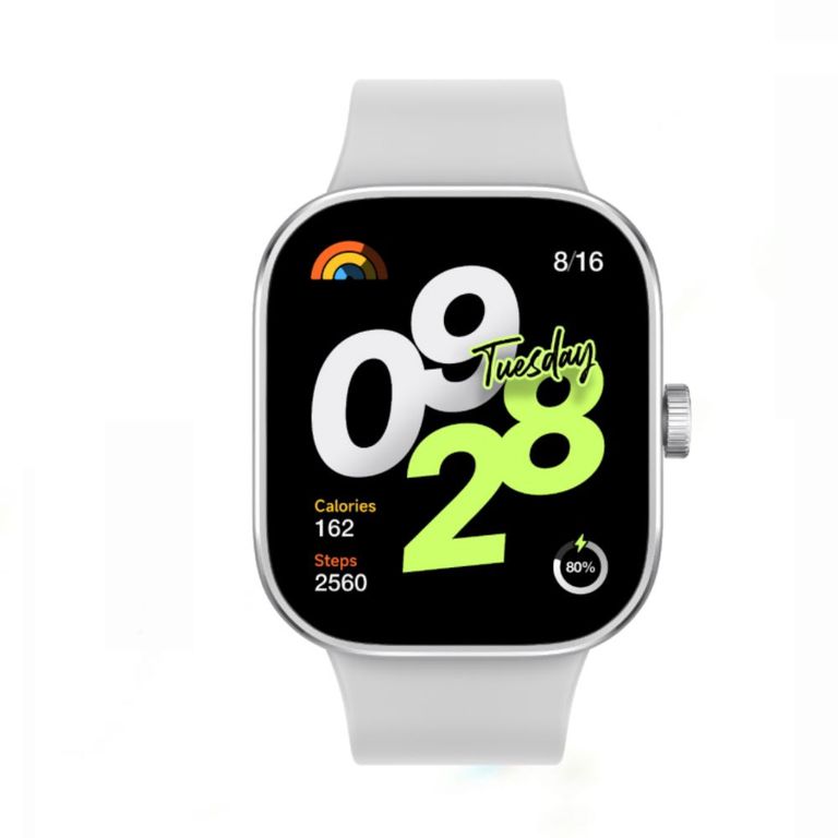 RELOJ REDMI WATCH 4 OBSIDIAN SILVER GRAY.