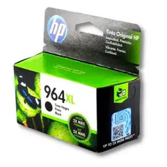 HP - Tinta para impresoras 3JA57AL 964XL Negro