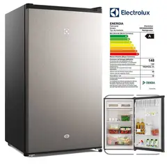 ELECTROLUX - Frigobar 90L Premium Gris ERD090G2HWG