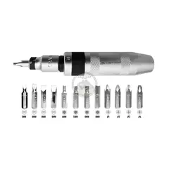 UYUSTOOLS - Kit Desarmador de Impacto 14 Pzs DEI002