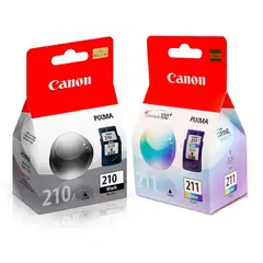 CANON - Kit Tinta Pg-210 Cl-211 Pg210 Y Cl211 Negro Y Color