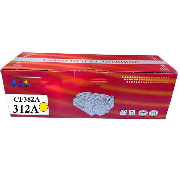 TÓNER COMPATIBLE CF382A 312A - AMARILLO