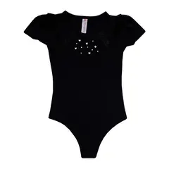 KIDS MASHMELO - BODY NIÑA ALGODÓN MANGA CORTA