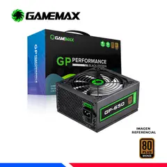 GAMEMAX - FUENTE DE PODER VP-650W 80 PLUS