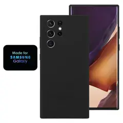 GENERICO - Silicone Case Samsung S22 Ultra Con Marca