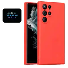 GENERICO - Silicone Case Samsung S22 Ultra Con Marca