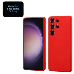 GENERICO - Silicone Case Samsung S23 Ultra Con Marca