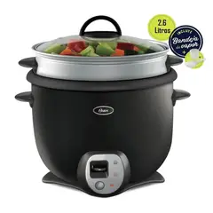 OSTER - Olla Arrocera Multifunción Vaporera y Sofrito 15 Tazas 2.6 Litros CKSTRC6033
