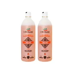 LA BRASILIANA - Shampoo Antiresiduos Professional Meno 1Lt x 2UNIDADES