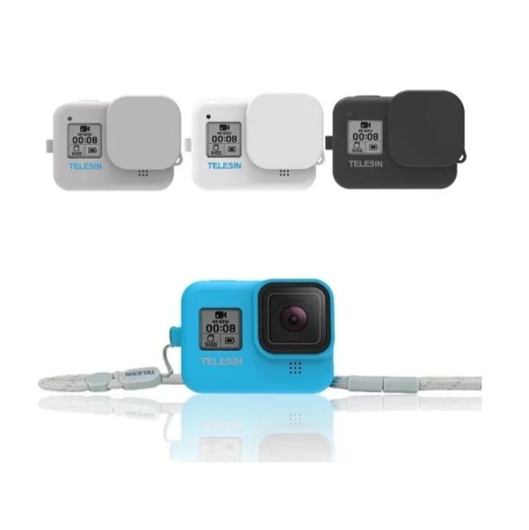 Silicon Case Azul para GoPro Hero 8 marca