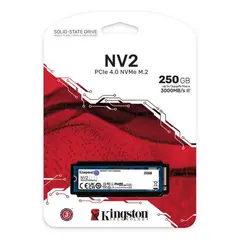 KINGSTON - SSD NV2 NVMe PCIe 4.0 250GB