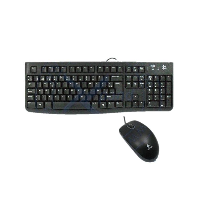 Kit Teclado Y Mouse MK120 ESTANDAR USB NEGRO