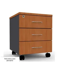 NACION MUEBLES - Archivador 3 cajones Cleo