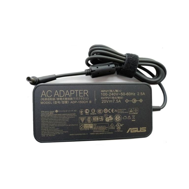 Cargador 20V. 7.5A. 150W. 6.0 X 3.7 mm. Gaming.