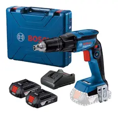 BOSCH - Atornillador Drywall GTB 185-LI 18V 1/4" 2 Baterías 2Ah