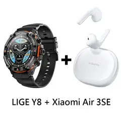 XIAOMI - Audífonos Bluetooth Air 3 SE y Reloj Inteligente Smart Watch Y8