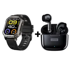 LENOVO - Audífonos Bluetooth LP40 PRO y Reloj Inteligente NX3