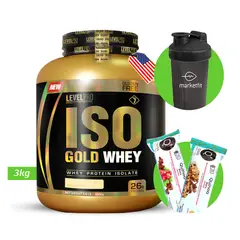 LEVEL PRO - Iso Gold whey 3kg Vainilla + regalos