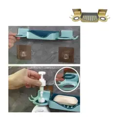 GENERICO - Jabonera para Baño Beige Pack x 3