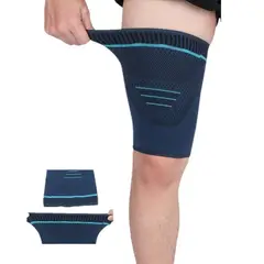 GENERICO - MUSLERA DE COMPRESIÓN AZUL TALLA XL