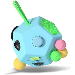 GENERICO - Fidget Antiestress 12 Fidget lateral Toy Cube