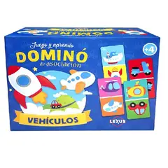 GENERICO - Juega y Aprende Domino de asociación - Vehículos