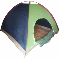 GENERICO - Carpa para Acampar o Camping tipo IGLU para 4 personas-Verde