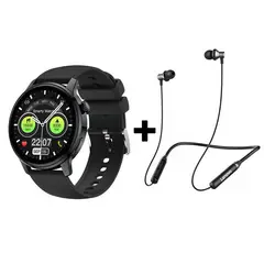 LENOVO - Audífonos Bluetooth HE05 y Reloj Inteligente Smart Watch S46