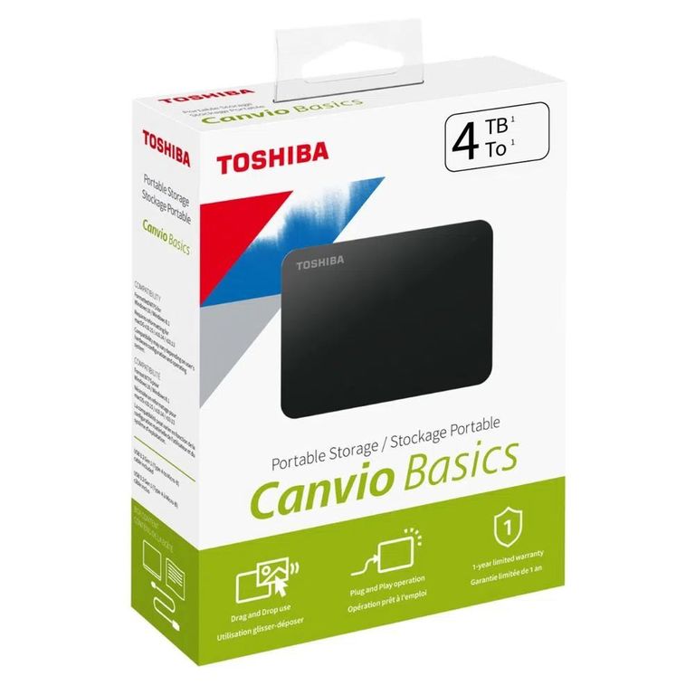 Disco Duro Externo Canvio Basics 4TB