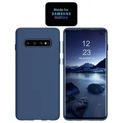 GENERICO - Silicone Case Samsung S10 Plus Con Marca