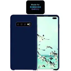 GENERICO - Silicone Case Samsung S10 Plus Con Marca