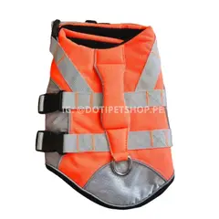 GENERICO - Flotador Chaleco Salvavidas para mascotas Naranja - L