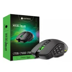 ANTRYX - MOUSE GAMER ALTA SENSIBILIDAD DPI 16400 CHROME STORM XCALIBUR