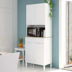 TU MESITA - Mueble para Microondas Emma color Blanco