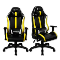 ANTRYX - SILLA RECLINABLE CON ALMOHADILLA XTREME RACING NOVA YELLOW