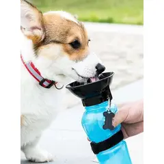 GENERICO - Toma todo Portátil para mascotas - Aqua Dog - 500 ml
