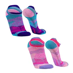 SILVERA NANOTECH - 2 Pack Medias mujer hombre tobilleras running ciclismo gym tenis padel