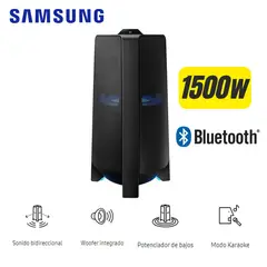 SAMSUNG - TORRE DE SONIDO 1500W BLUETOOTH MX-T70PE - Negro