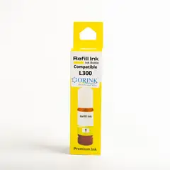 GENERICO - Tinta Compatible ORINK para la serie L300 o 544 Yellow 70 ml