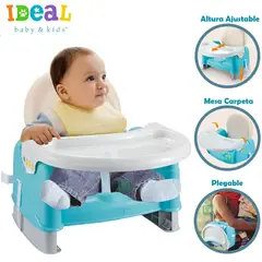 IDEAL - Mesa de Comer Portatil Plegable Celeste