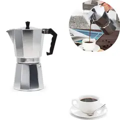 GENERICO - Cafetera Italiana Moka octogonal 6tz