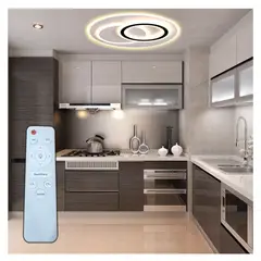 GENERICO - LAMPARA DE TECHO LED CIRCULAR TRI COLOR