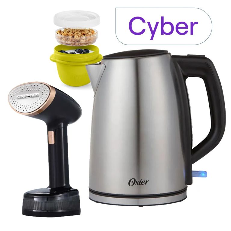 Vaporizador de Prendas Portátil + Hervidor Electrico de acero