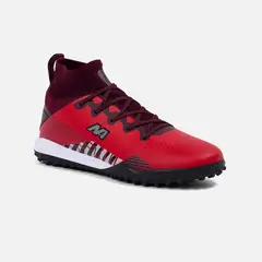 NEW ATHLETIC - ZAPATILLAS FOOTBALL SLABS81 ROJO CON NEGRO JUVENIL