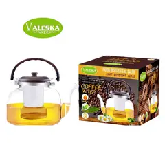 VALESKA - Tetera de vidrio resistente al calor 3 lts. VL-VIO3