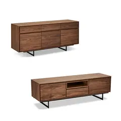 VENTITAS HOME - COMBO SALA Mesa + Aparador Industriales Amelia Gales