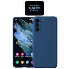 GENERICO - Silicone Case Samsung S21 Con Marca