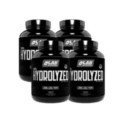LAB NUTRITION USA - Pack 04 Lab Nutrition 100% HYDROLYZED Vainilla 5LB