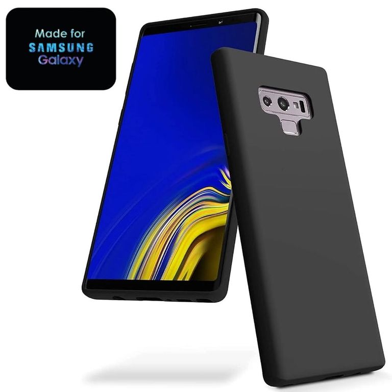Silicone Case Samsung Note 9 Con Marca