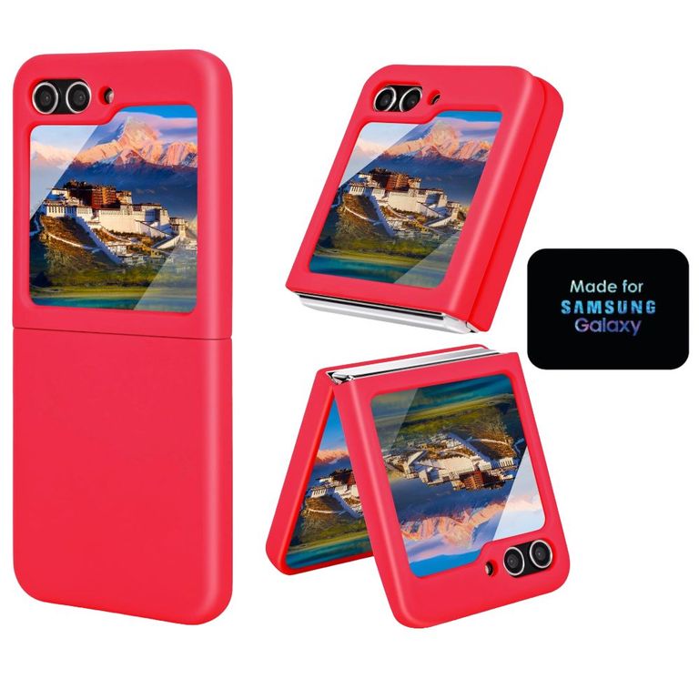 Silicone Case Samsung Z Flip 5 Con Marca